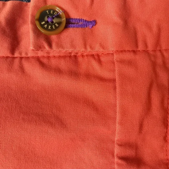 Mens Size W38 L30 Chinos Burnt Orange Immaculate - Picture 5 of 9